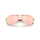 Lunettes de soleil OAKLEY Feedback verres Prizm Rose Gold Polarized