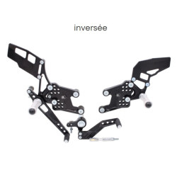 Commandes reculées PP tunning CBR600RR 2024- Inversées