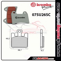 Plaquettes BREMBO 07SU26SC ( Route )