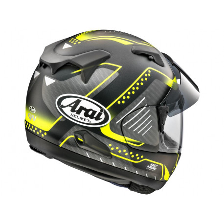 Casque ARAI QV-PRO Drone Fluor Yellow taille XXL