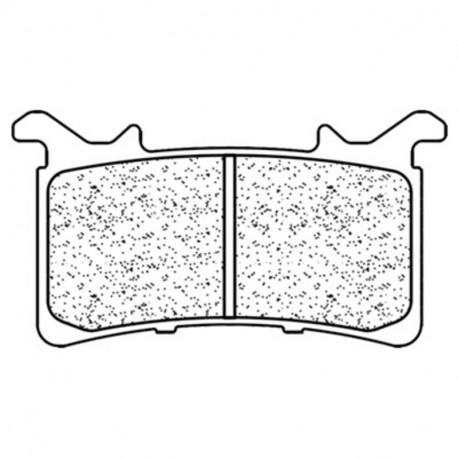 Plaquettes de frein CL BRAKES racing métal fritté - 1273C60