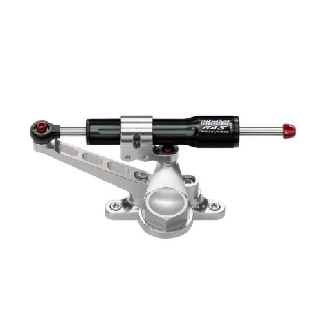 Kit amortisseur de direction BITUBO noir position au-dessus du réservoir Honda VTR1000 SP1