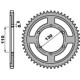 Couronne PBR 46 dents acier standard pas 428 type 4372