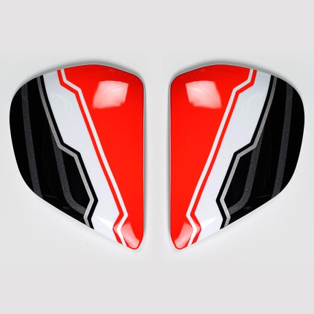 Platine écran ARAI VAS Mamola Edge Red casque intégral