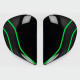 PLATINE ECRAN ARAI SAJ FIELD GREEN CASQUE INTEGRAL