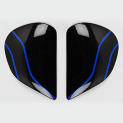 PLATINE ECRAN ARAI SAJ FIELD BLUE CASQUE INTEGRAL