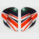 PLATINE ECRAN ARAI SAJ UNION JACK CASQUE INTEGRAL