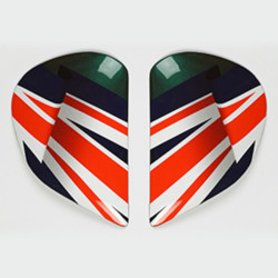 PLATINE ECRAN ARAI SAJ UNION JACK CASQUE INTEGRAL