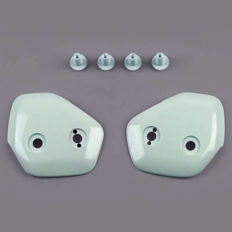 Plaques pivot ARAI TX Diamond White pour casques Tour-X 4/Tour-X 3 