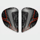 Platine écran ARAI Super AdSis J Sting Frost Red casque intégral