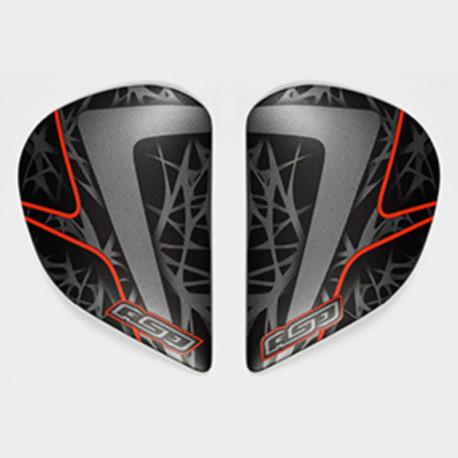 Platine écran ARAI Super AdSis J Sting Frost Red casque intégral