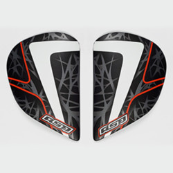 Platine écran ARAI Super AdSis J Sting red casque intégral