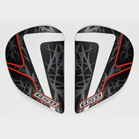 Platine écran ARAI Super AdSis J Sting red casque intégral